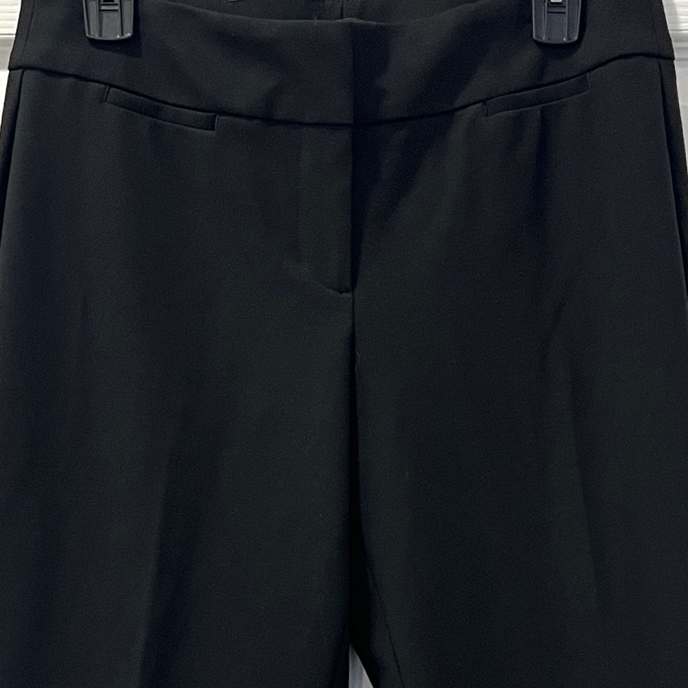 Talbots Womens Black Signature Work Wear Style Pants Size 6 Petite NWT - Picture 2 of 6